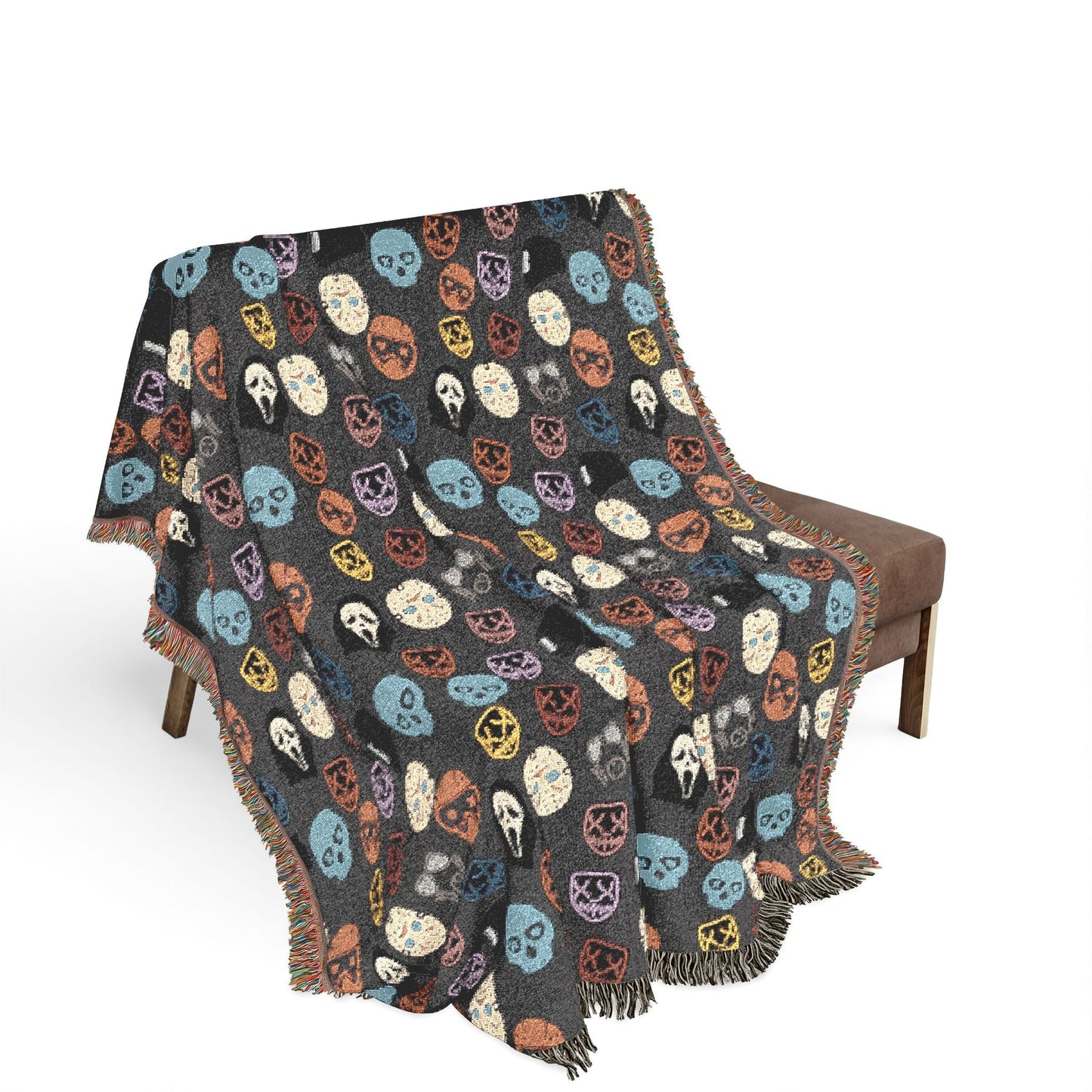 Masked Men Woven Blanket - Starry Skies Austin