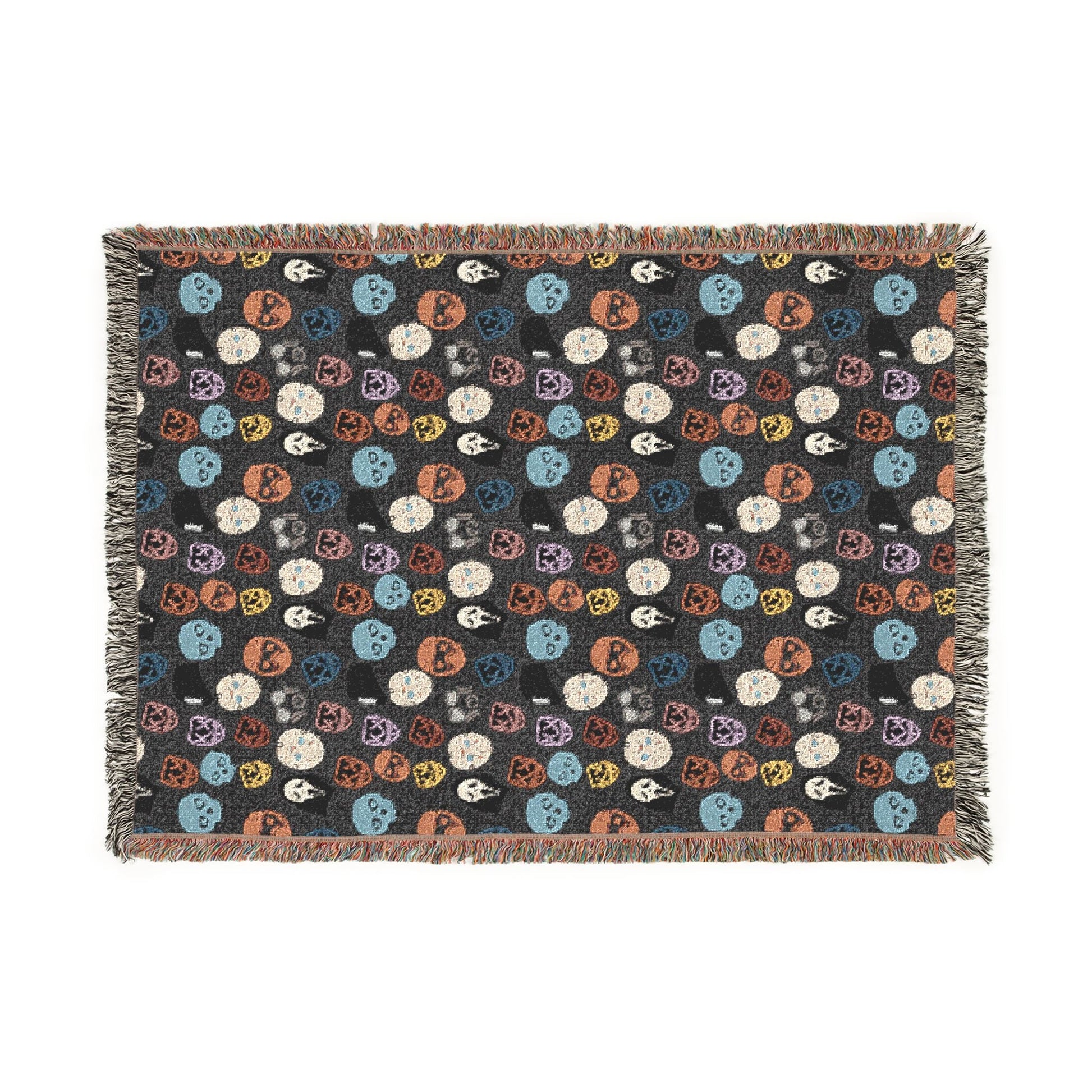 Masked Men Woven Blanket - Starry Skies Austin