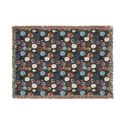 Masked Men Woven Blanket - Starry Skies Austin