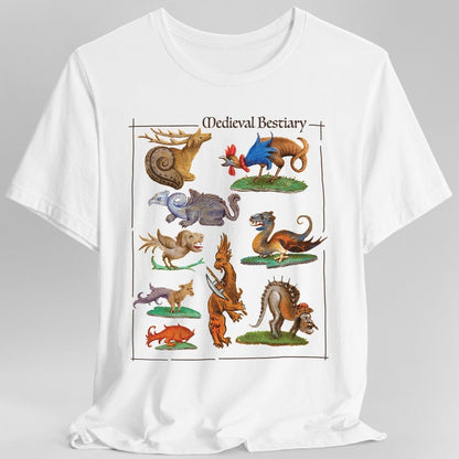 Medieval Bestiary T-Shirt - Starry Skies Austin
