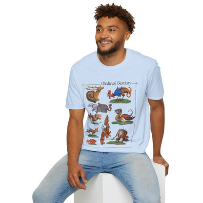 Medieval Bestiary T-Shirt - Starry Skies Austin