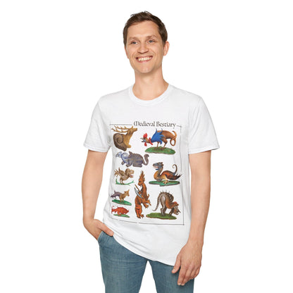 Medieval Bestiary T-Shirt - Starry Skies Austin