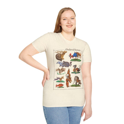 Medieval Bestiary T-Shirt - Starry Skies Austin