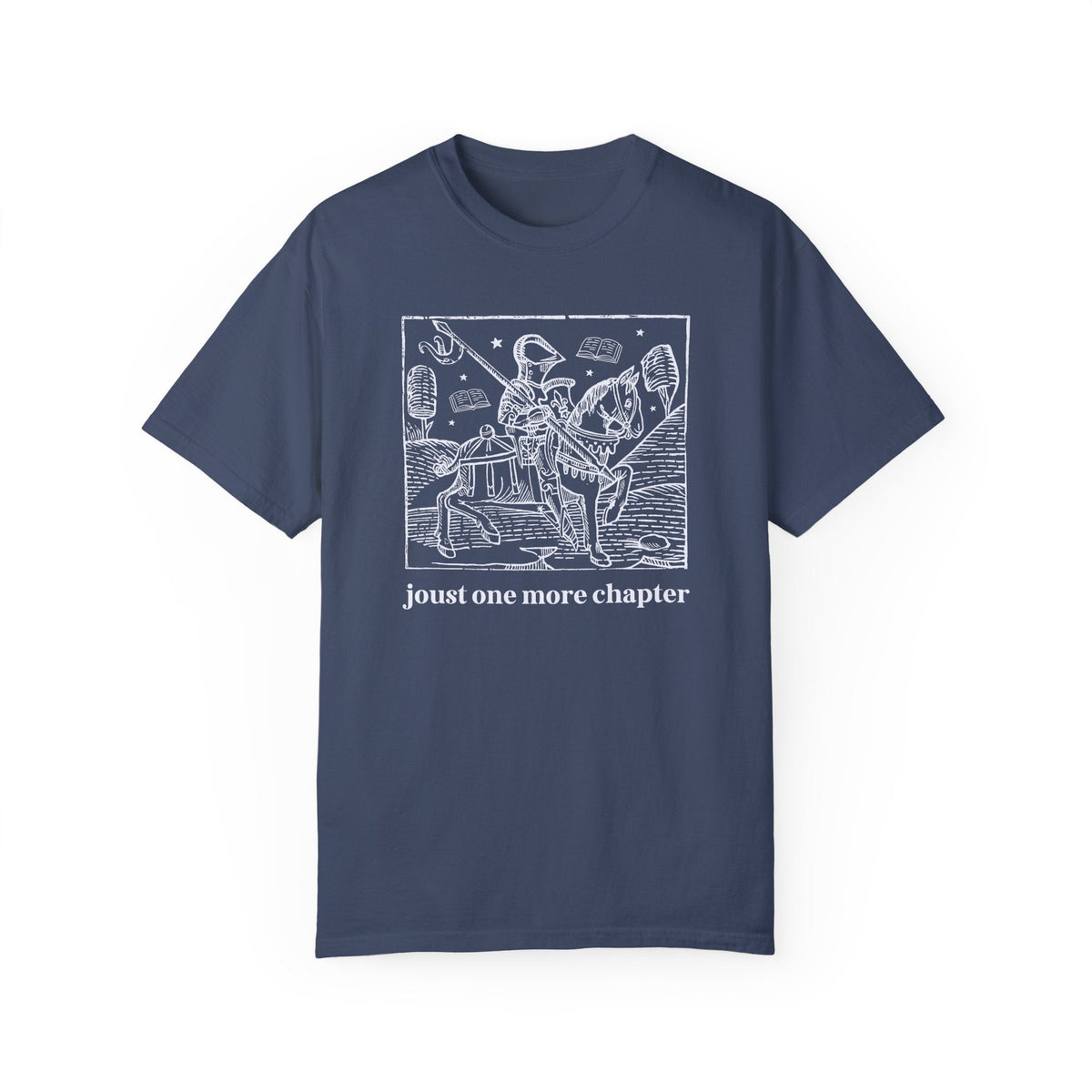 Medieval Bookish Tee Shirt for Romance Reader - Starry Skies Austin