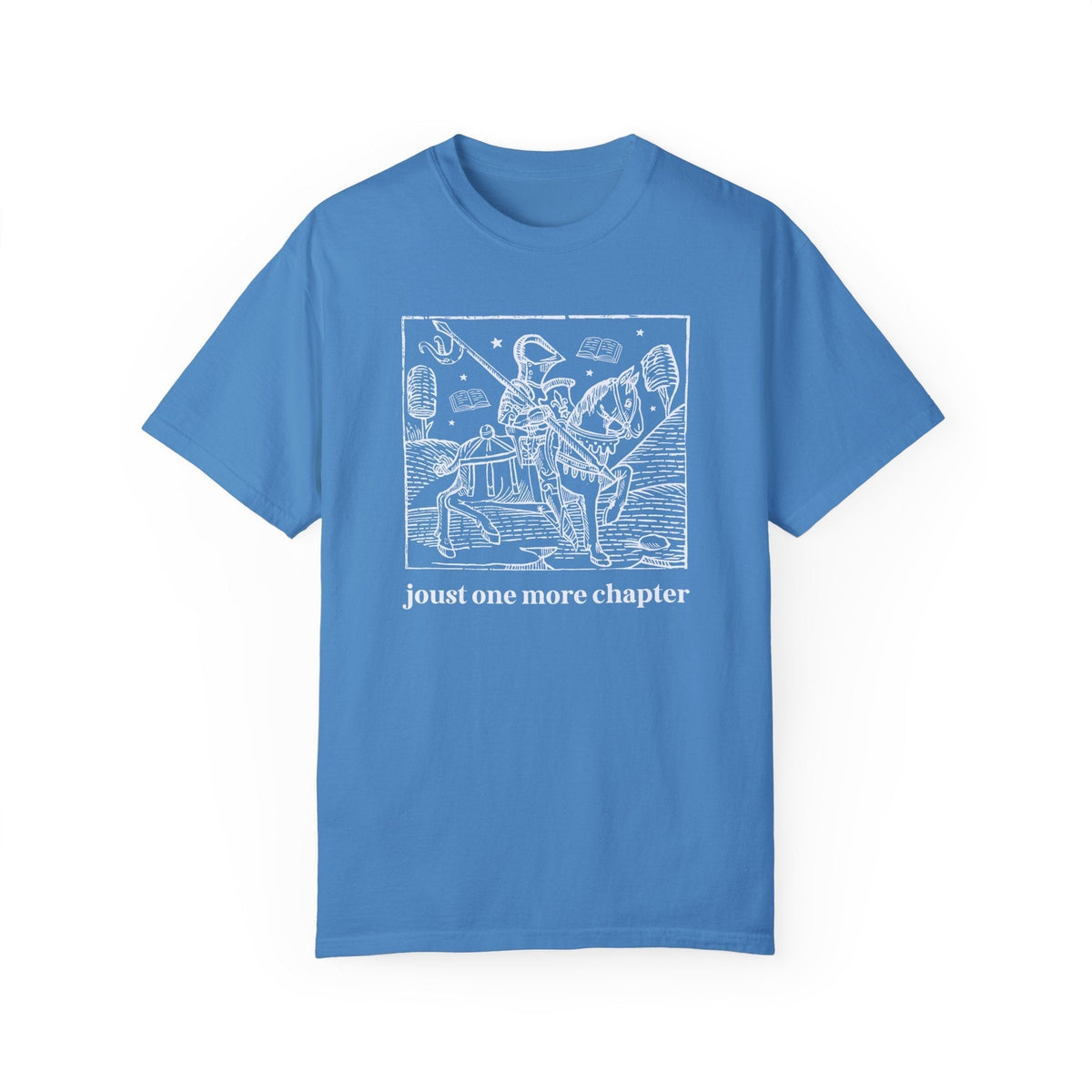 Medieval Bookish Tee Shirt for Romance Reader - Starry Skies Austin