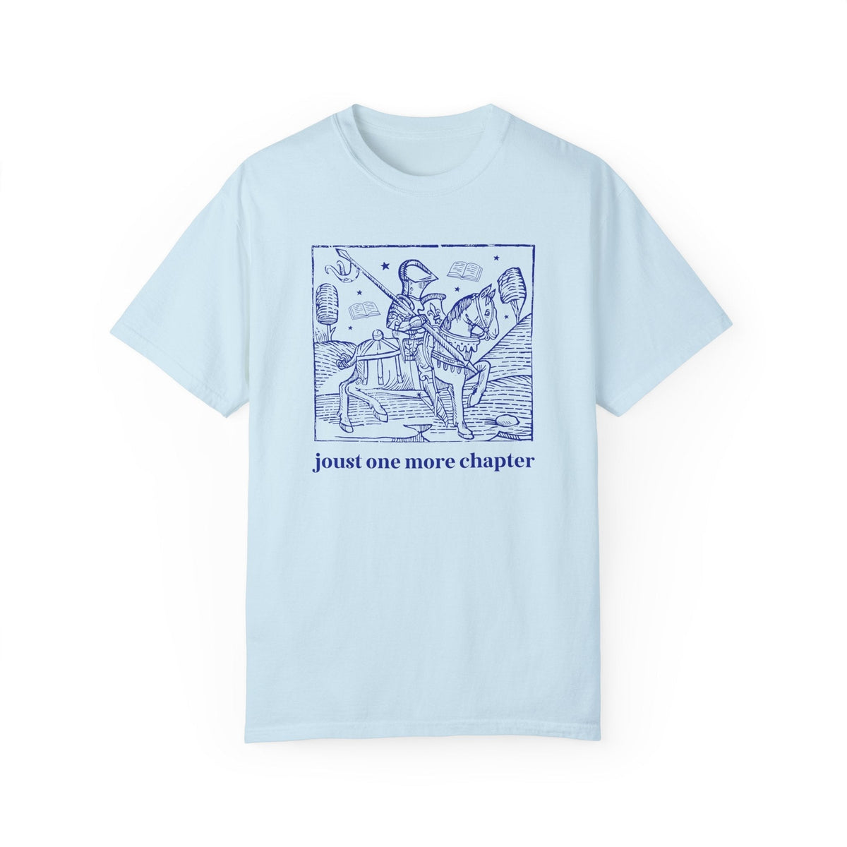 Medieval Bookish Tee Shirt for Romance Reader - Starry Skies Austin