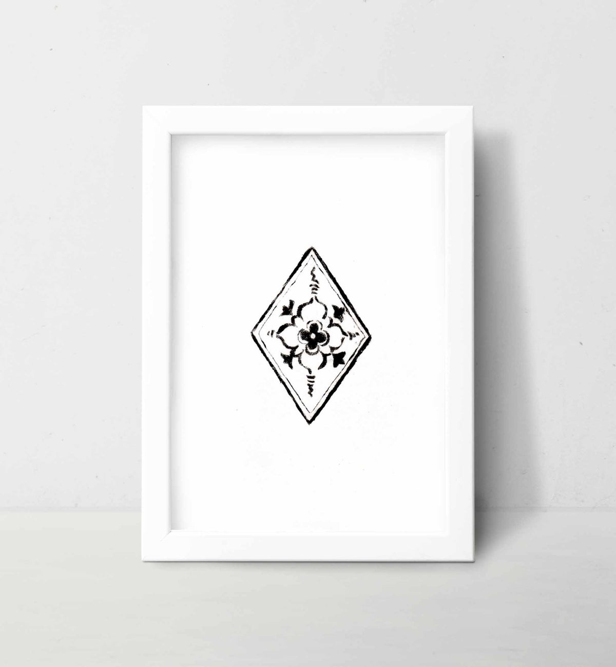 Medieval Cathedral Botanical Art Print - Celtic Flower Wall Decor - Starry Skies Austin