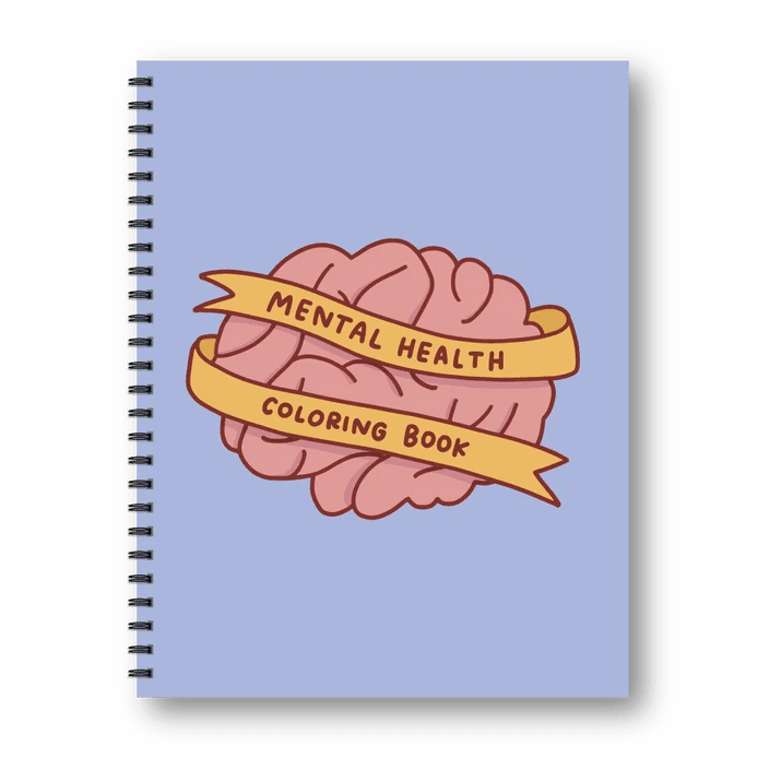 Mental Health Coloring Book - Starry Skies Austin