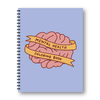 Mental Health Coloring Book - Starry Skies Austin