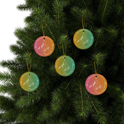 Merry Christmas From Velaris ACOTAR Christmas Ornament - Starry Skies Austin