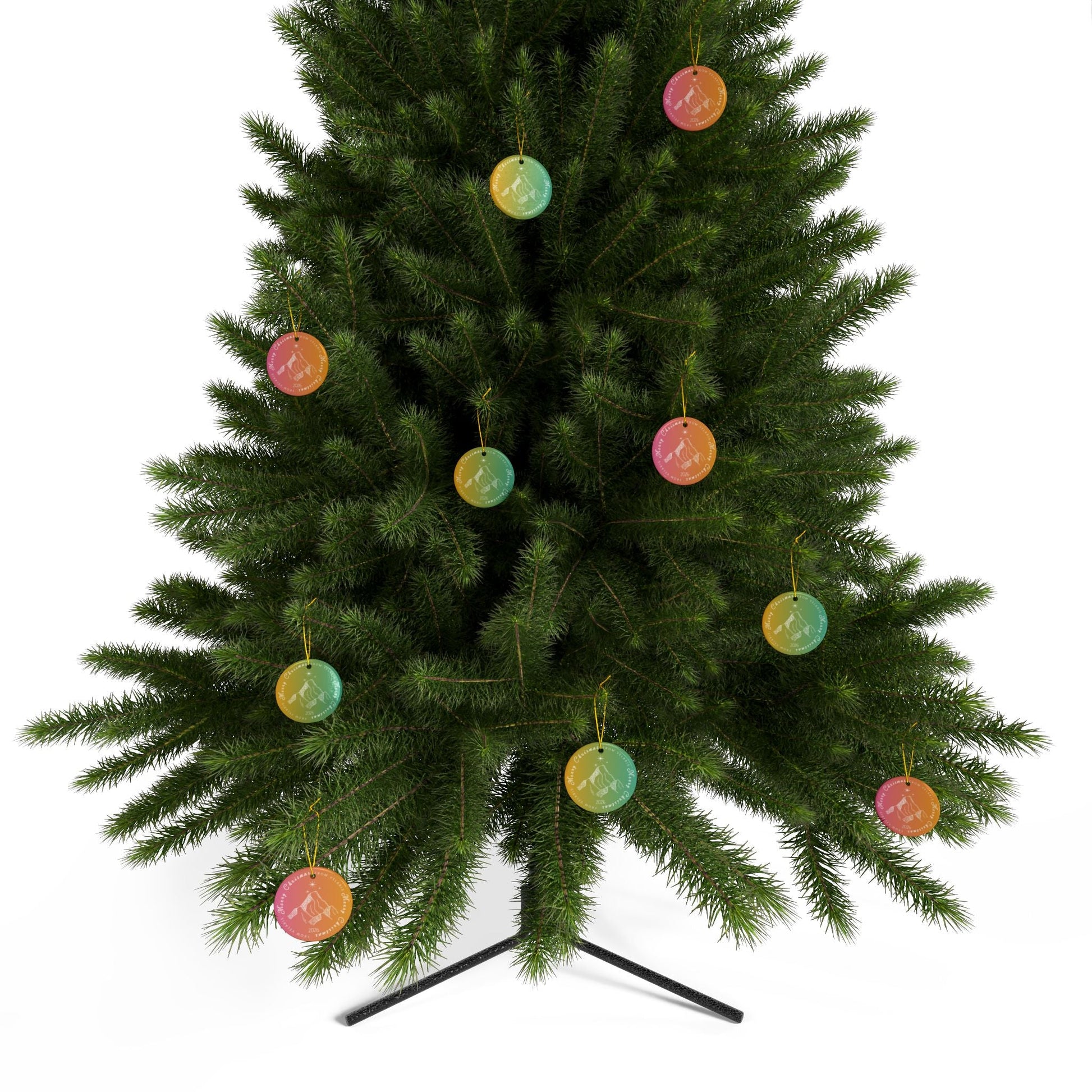 Merry Christmas From Velaris ACOTAR Christmas Ornament - Starry Skies Austin