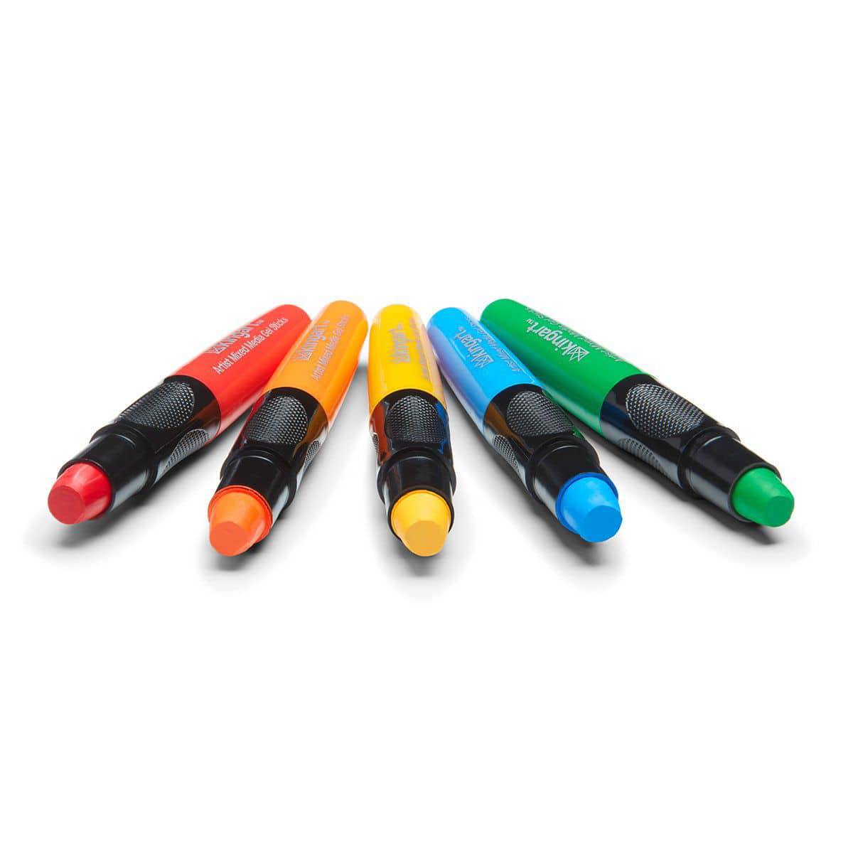 Mixed Media Gel Stick Crayons - 24 Colors - Starry Skies Austin