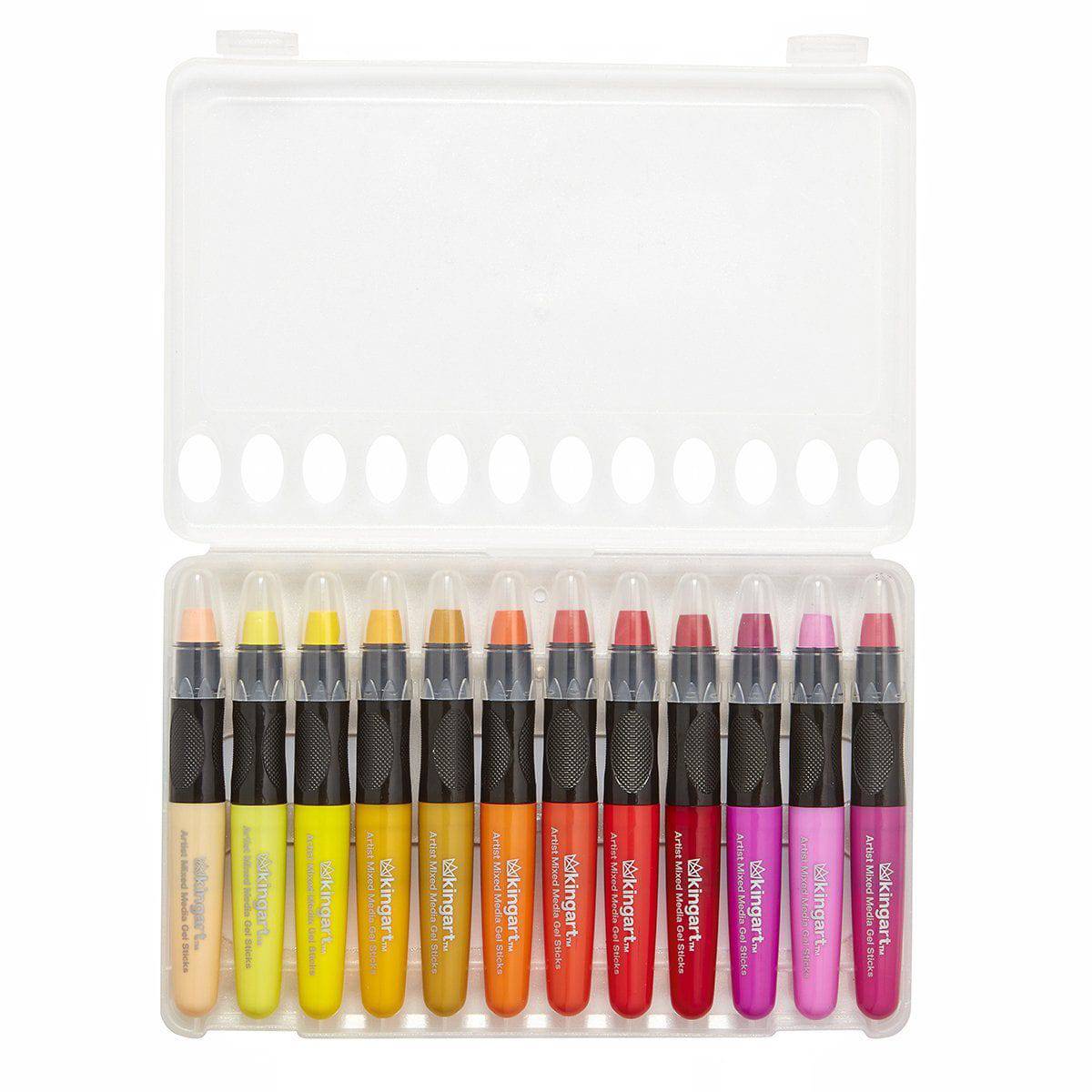 Mixed Media Gel Stick Crayons - 48 Colors - Starry Skies Austin