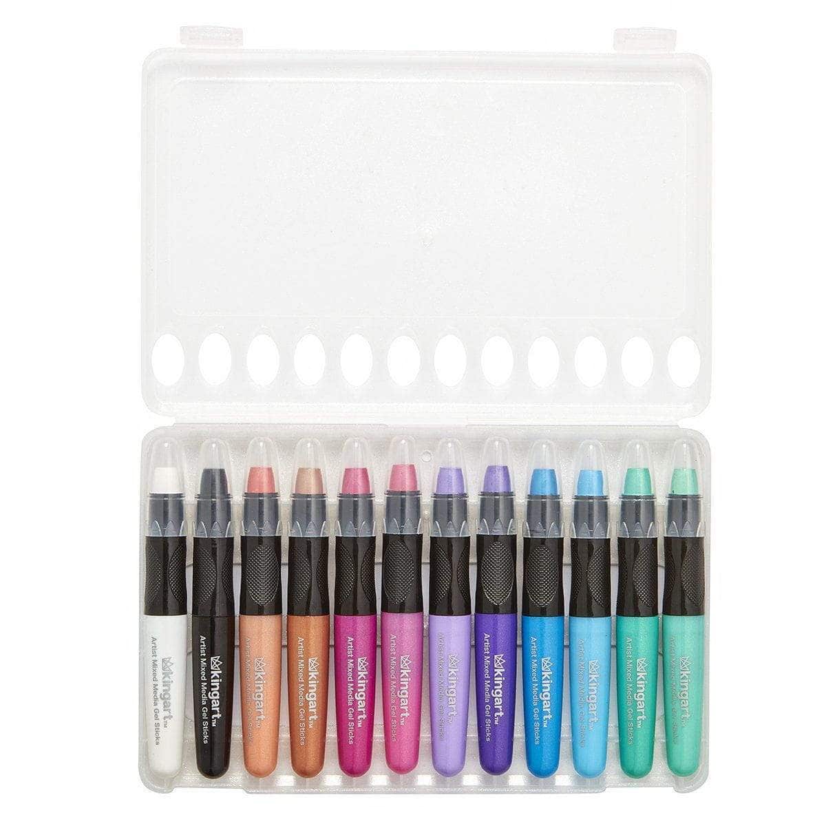 Mixed Media Gel Stick Crayons - 48 Colors - Starry Skies Austin