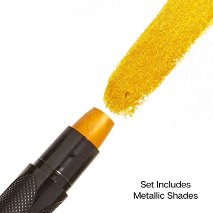 Mixed Media Gel Stick Crayons - 72 Colors - Starry Skies Austin