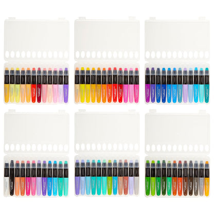 Mixed Media Gel Stick Crayons - 72 Colors - Starry Skies Austin