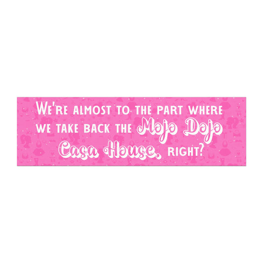 Mojo Dojo Casa House Liberation Car Magnet - Starry Skies Austin