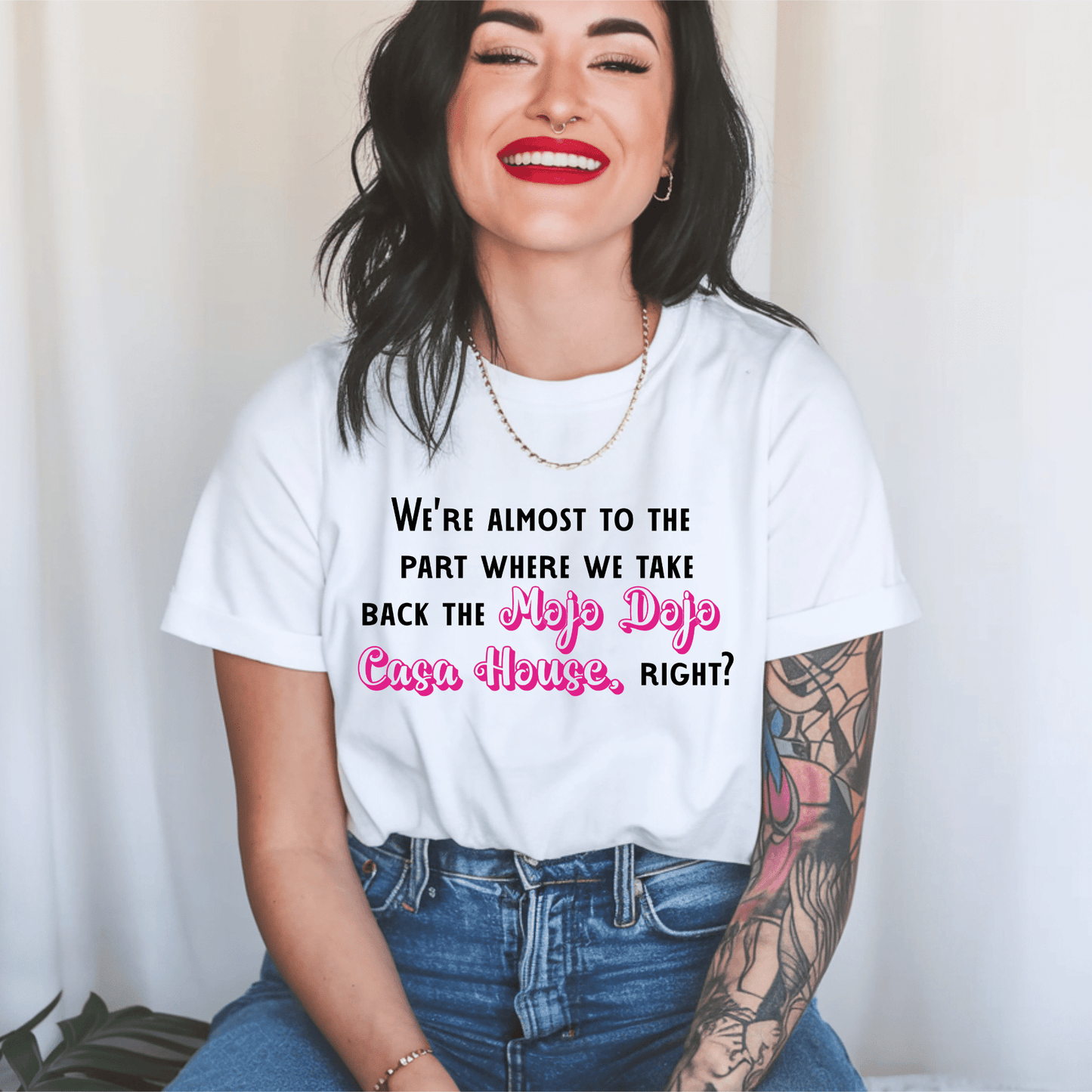 Barbie Mojo Dojo Casa House Liberation Tee - Starry Skies Austin