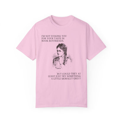 Morally Grey Book Lover Tee Shirt - Starry Skies Austin
