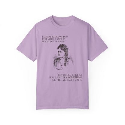 Morally Grey Book Lover Tee Shirt - Starry Skies Austin