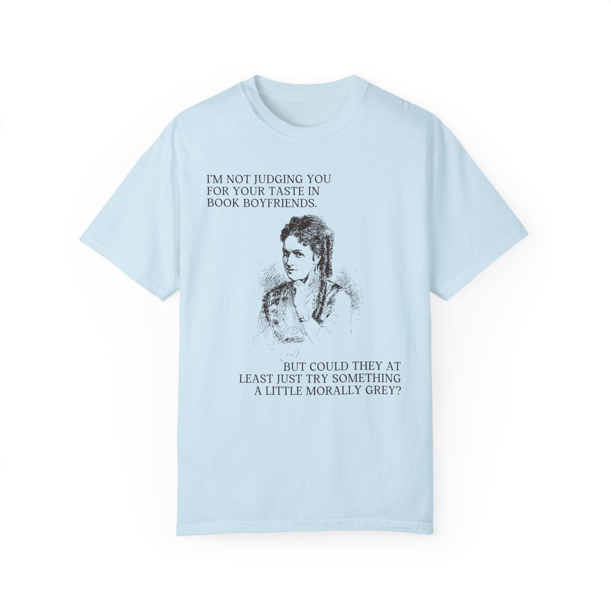 Morally Grey Book Lover Tee Shirt - Starry Skies Austin
