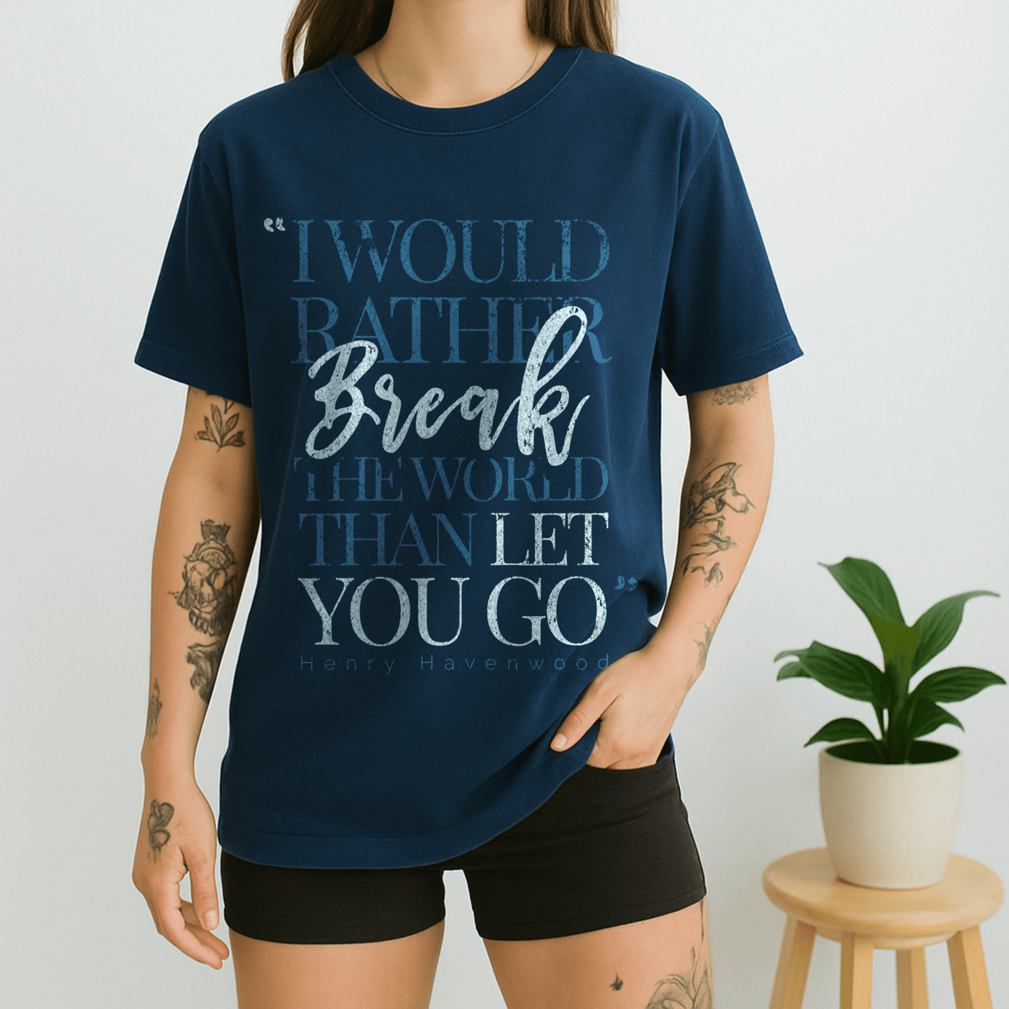 Morally Grey MMC Bookish Quote Tee - Starry Skies Austin