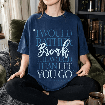 Morally Grey MMC Bookish Quote Tee - Starry Skies Austin