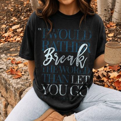 Morally Grey MMC Bookish Quote Tee - Starry Skies Austin