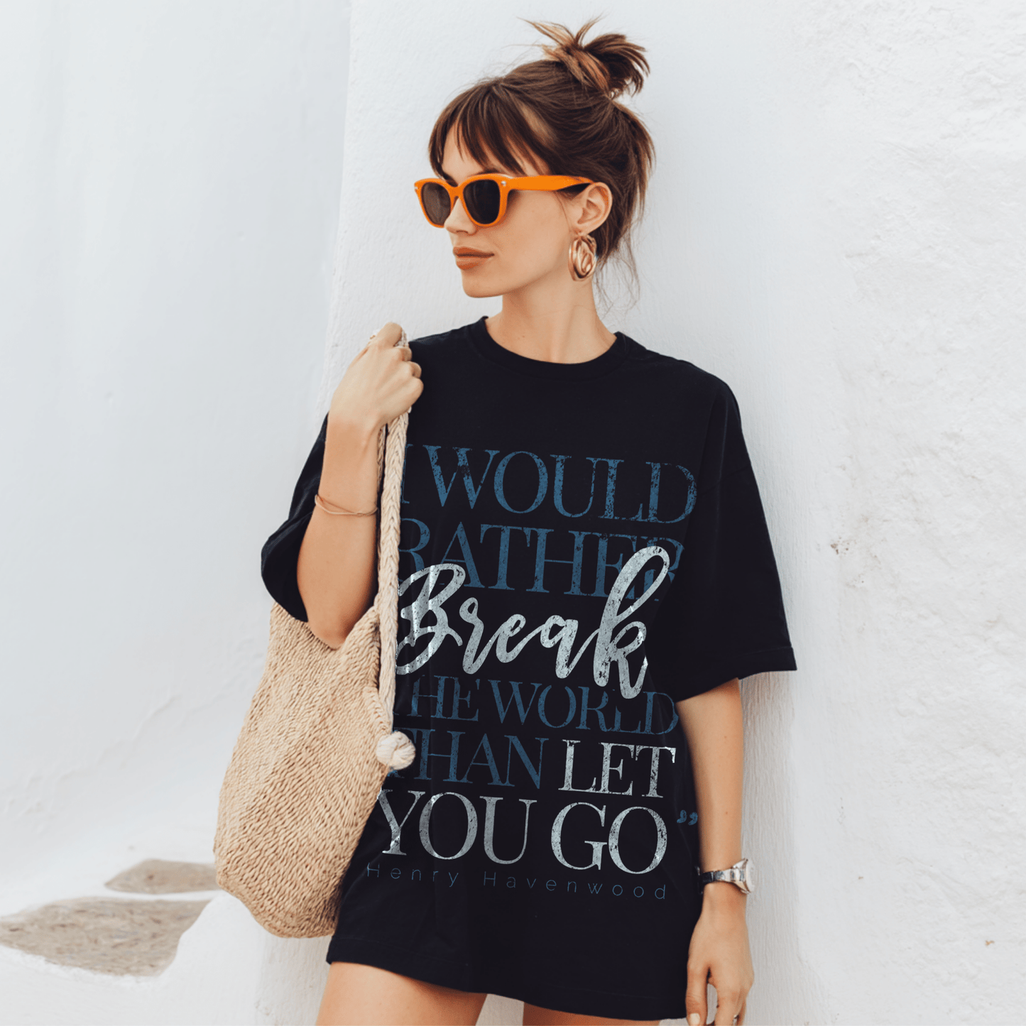 Morally Grey MMC Bookish Quote Tee - Starry Skies Austin