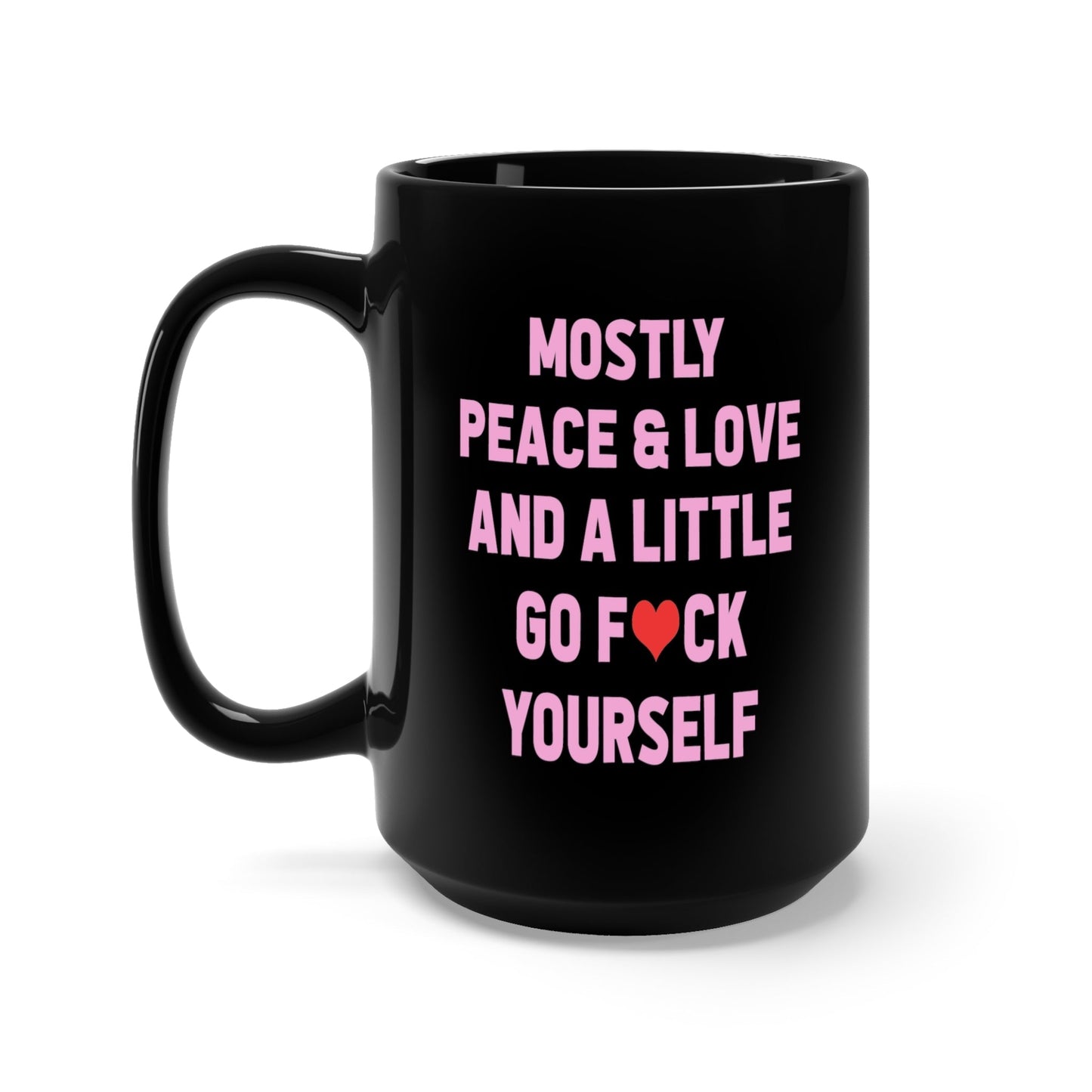 Mostly Peace Love Mug - Starry Skies Austin