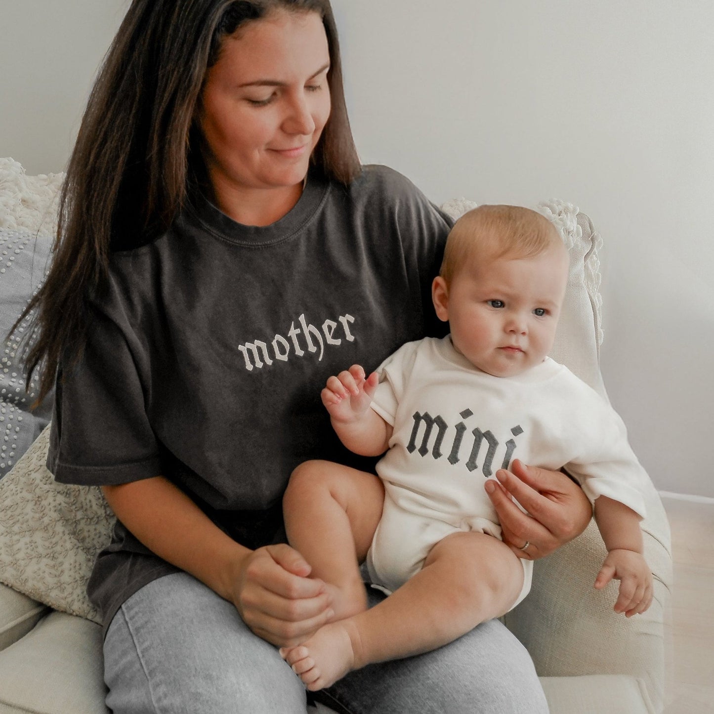 Mother & Mini Gothic Matching Shirts - Starry Skies Austin