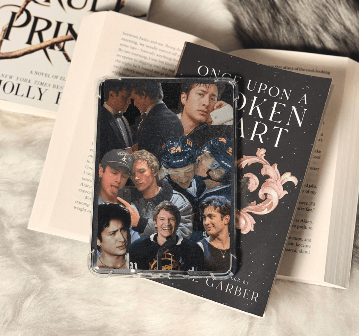 My Fav Hockey Boyfriends Kindle Insert - Three Sizes - Optional Lamination - Starry Skies Austin