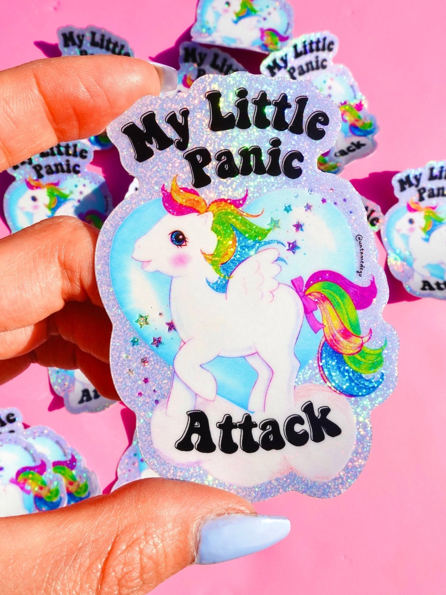 My Little Panic Attack Sticker - Starry Skies Austin