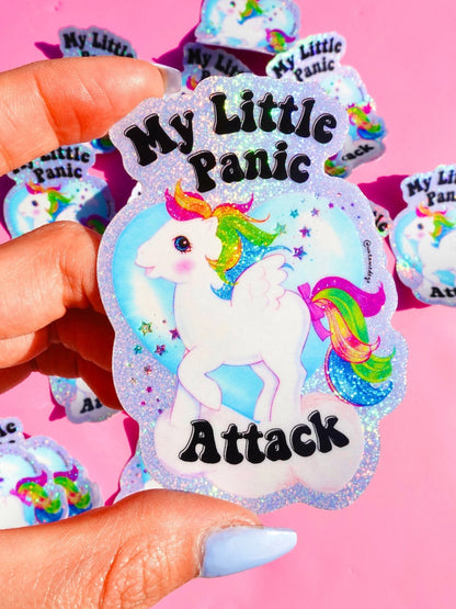 My Little Panic Attack Sticker - Starry Skies Austin
