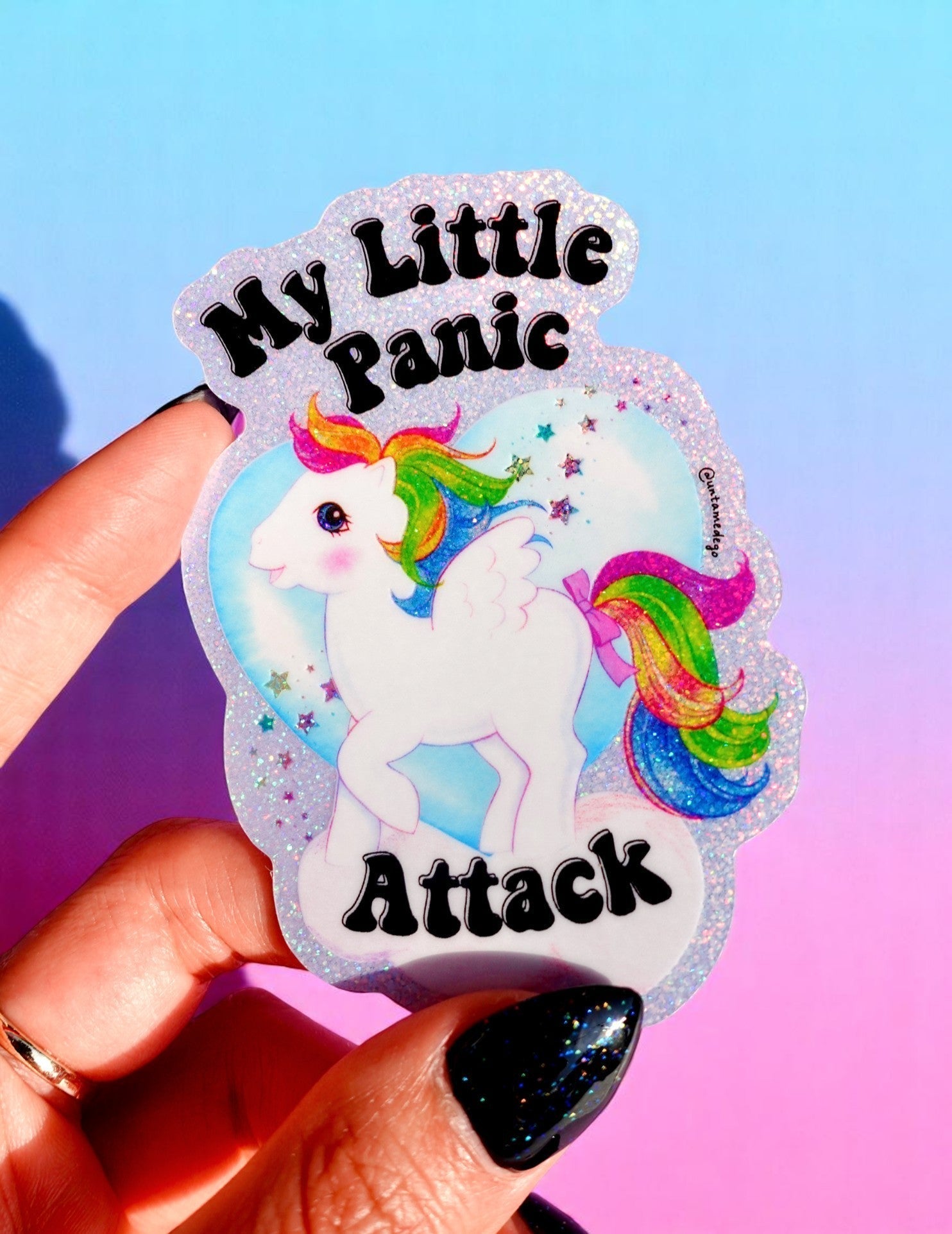 My Little Panic Attack Sticker - Starry Skies Austin