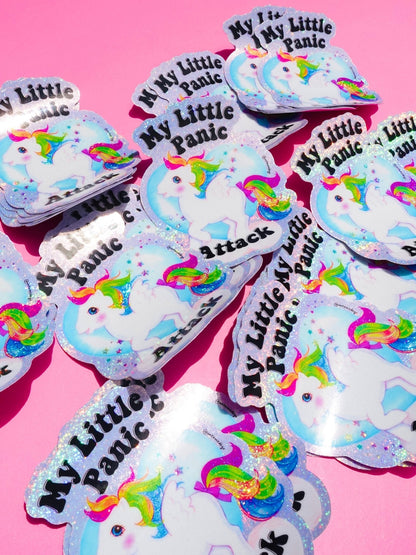 My Little Panic Attack Sticker - Starry Skies Austin