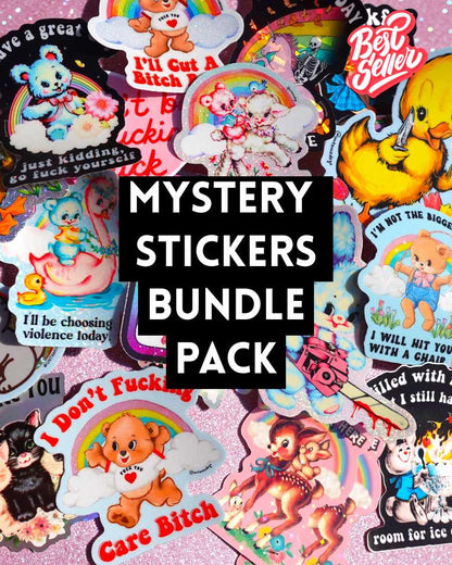 Mystery Unhinged Cute Sticker Pack - Starry Skies Austin