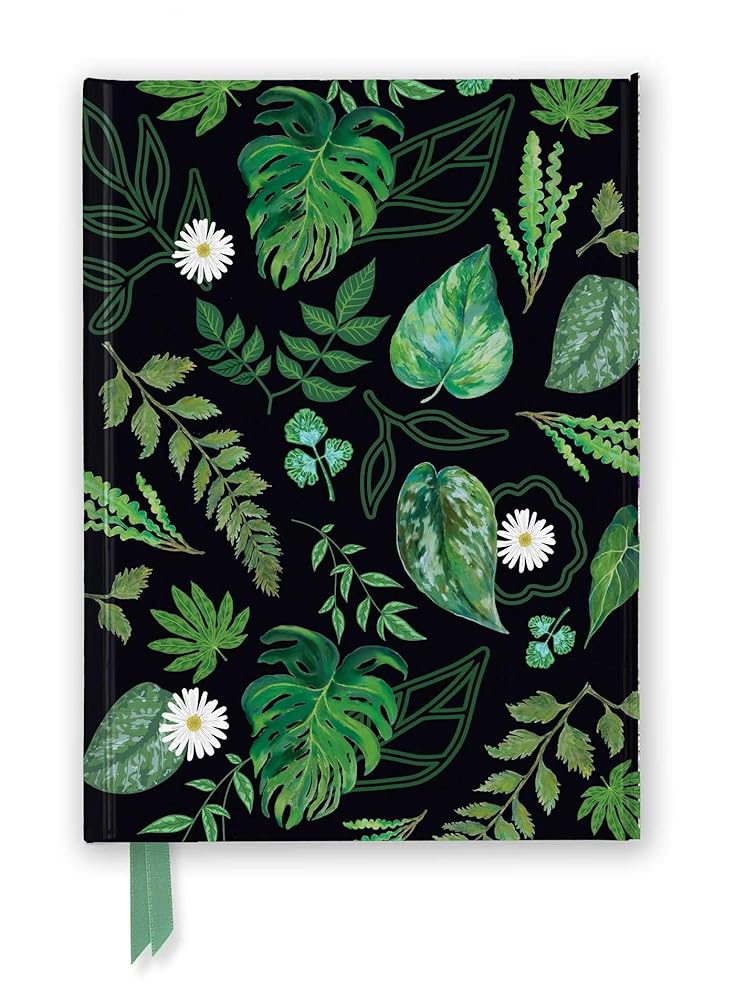 Nel×Polly Rose: Don't Leaf Me This Way (Foiled Journal) (Flame Tree Notebooks) by Flame Tree Studio - Starry Skies Austin
