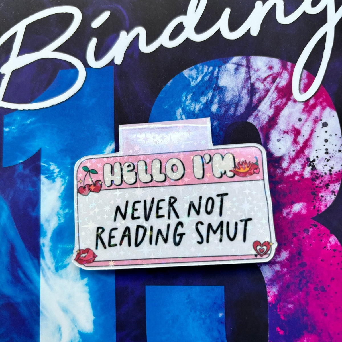 Never Not Reading Smut Magnetic Bookmark - Starry Skies Austin