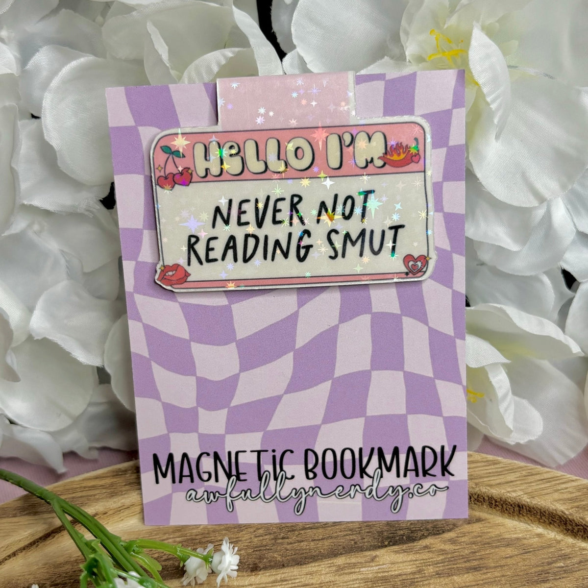 Never Not Reading Smut Magnetic Bookmark - Starry Skies Austin