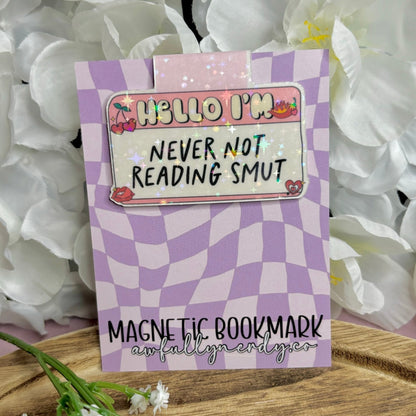 Never Not Reading Smut Magnetic Bookmark - Starry Skies Austin