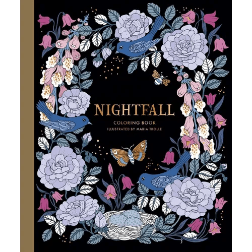 Nightfall Coloring Book: Hardcover Adult Coloring Book Featuring Thick, High-Quality Paper - Hardcover - Starry Skies Austin