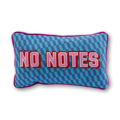 No Notes Needlepoint Pillow - Starry Skies Austin