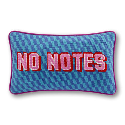 No Notes Needlepoint Pillow - Starry Skies Austin