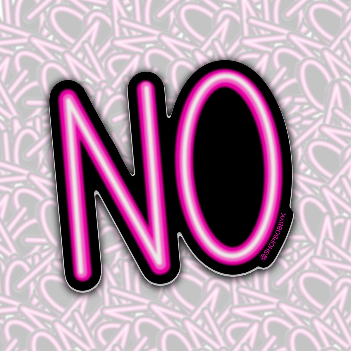 NO Sticker - Starry Skies Austin