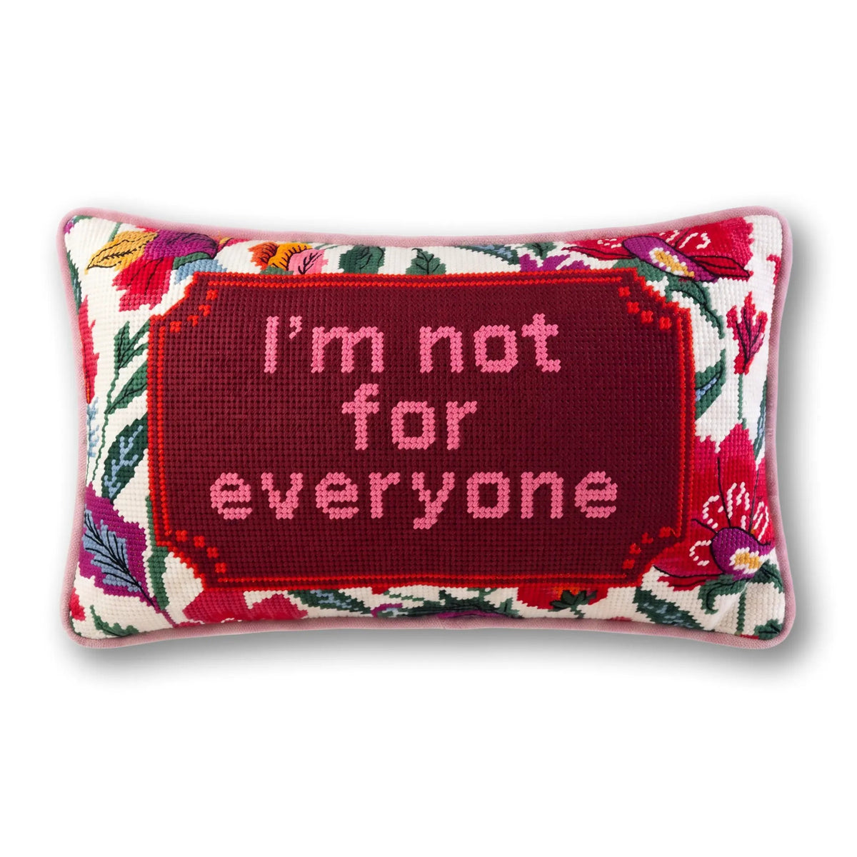 Not For Everyone Needlepoint Pillow - Starry Skies Austin