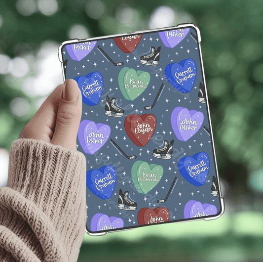 Off Campus Hearts Kindle Insert - Three Sizes - Optional Lamination - Starry Skies Austin