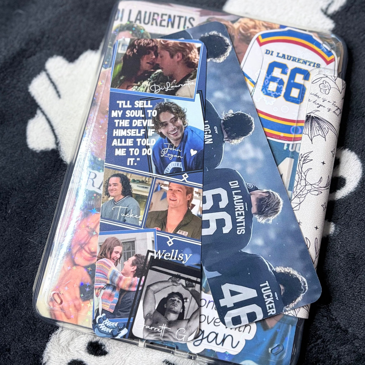 Off Campus Inspired Dual-Sided Matte Cardstock Bookmark - Starry Skies Austin
