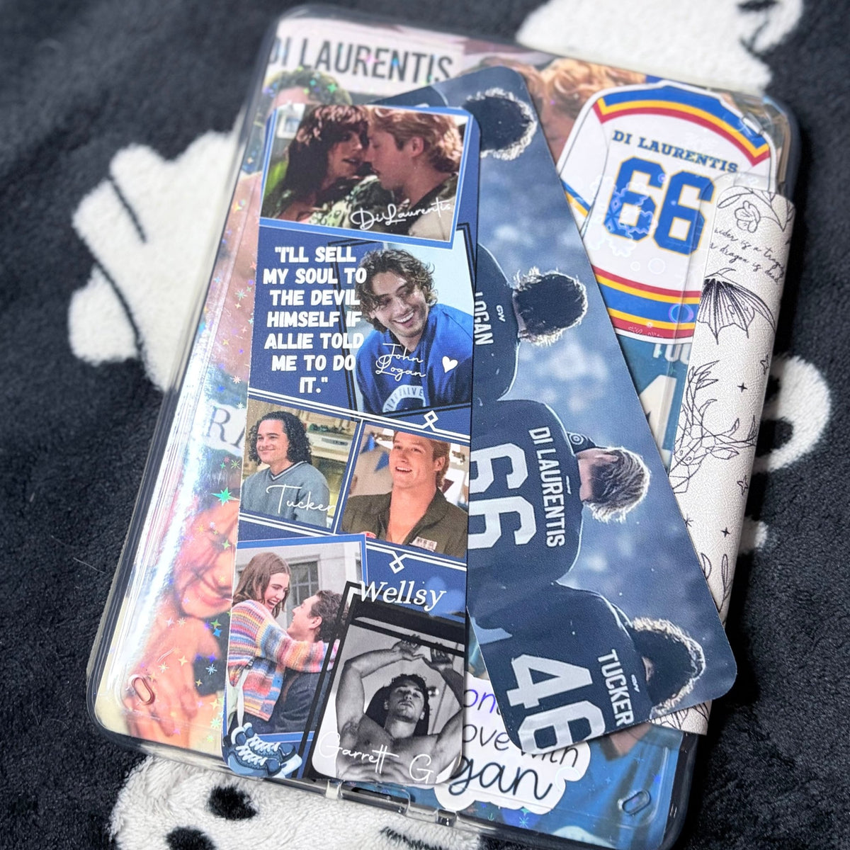 Off Campus Inspired Dual-Sided Matte Cardstock Bookmark - Starry Skies Austin