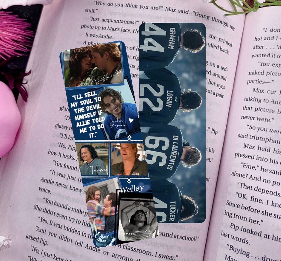 Off Campus Inspired Dual-Sided Matte Cardstock Bookmark - Starry Skies Austin